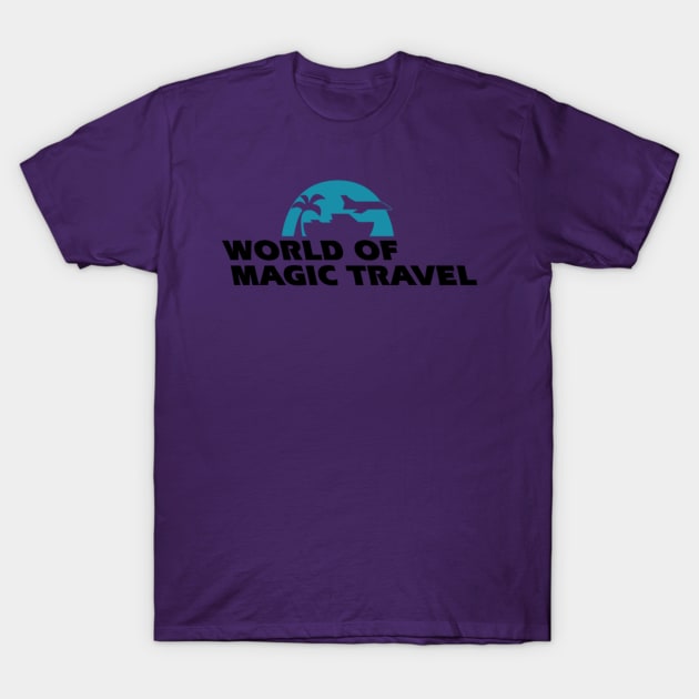 World of Magic Travel T-Shirt by Socalthrills